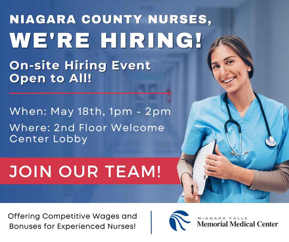 Nurses Hiring Event in Niagara