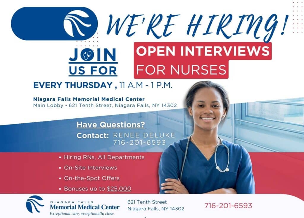 hiring nurses announcement