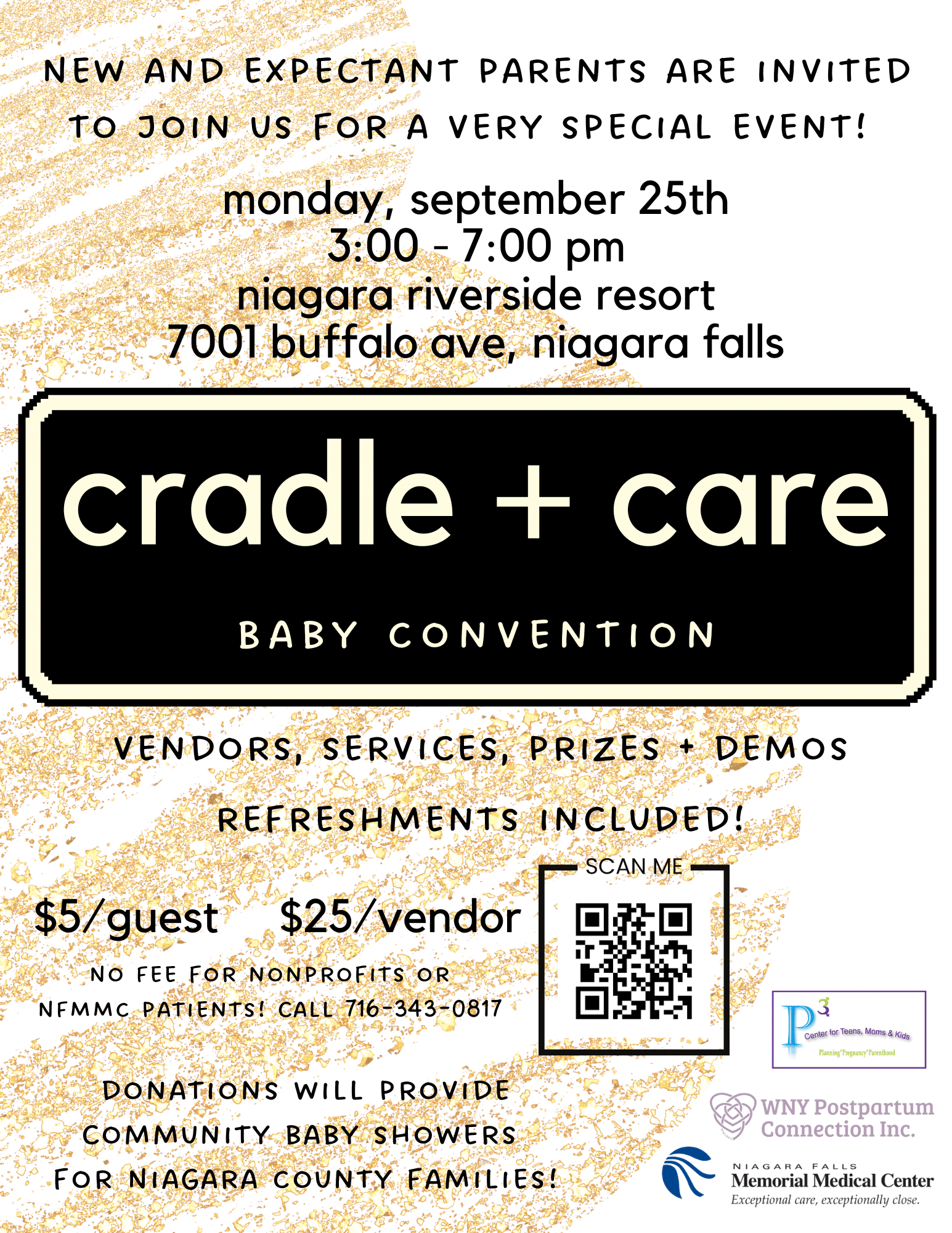 Niagara Falls Memorial Medical Center’s P3 Center to Host Cradle + Care Convention for Expectant and New Parents