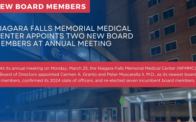 Niagara Falls Memorial Medical Center Appoints Two New Board Members at Annual Meeting
